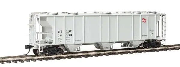 Walthers 50' Pullman-Std Ps-2 2893 3-Bay Milwaukee Road #98003 (910-7021) 1