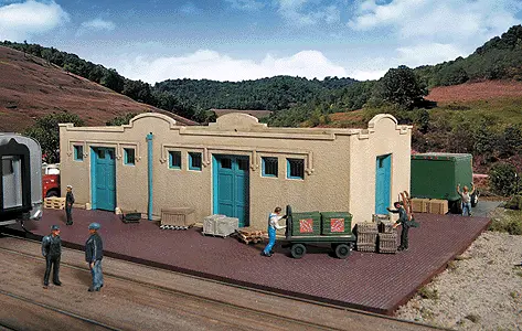 Walthers Mission Style Freight House (933-2921) 1