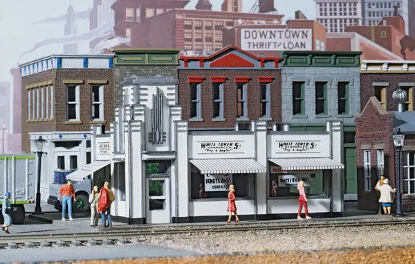 Walthers White Tower Restaurant Kit (933-3030) 1
