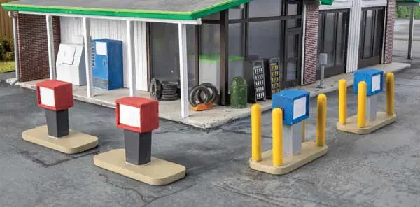 Walthers Gas Station Details (933-3545) 1