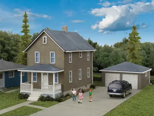 Waltherstwo-Story House With Garage   (933-3792) 1