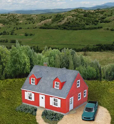 Walthers Cape Cod House N Scale (933-3839) 1