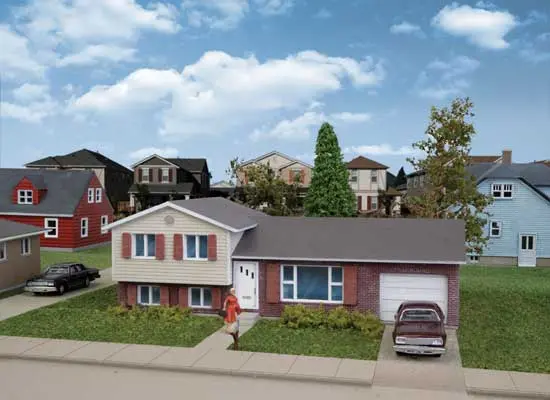 Walthers Split Level House     (933-3840) 1