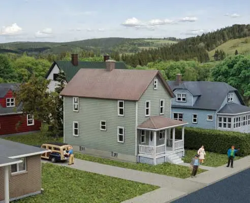 Walthers Two-Story Frame House Kit (933-3888) 1