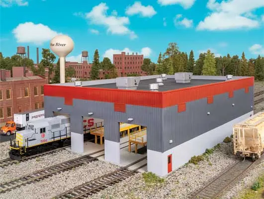 Walthers Modern Diesel Shop -- Kit   (933-3908) 1