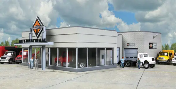 Walthers International Truck Dealership   (933-4025) 1