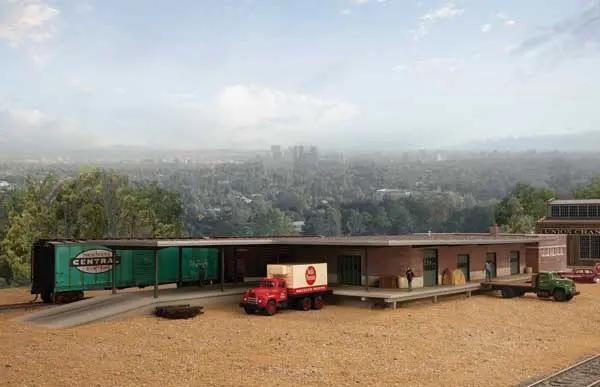 Walthers Mid-Century Modern Freight Station  (933-4065) 1