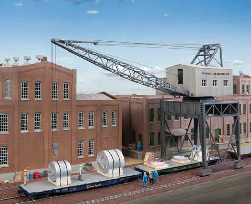 Waltherstraveling Crane With Brick Street (933-4096) 1
