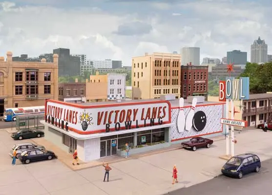 Walthers Vintage Bowling Alley  (933-4118) 1