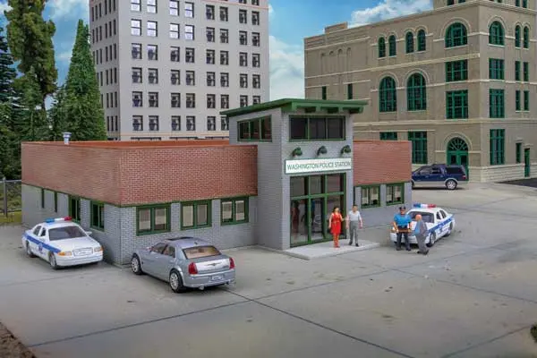 Walthers Modern Police Station  (933-4201) 1