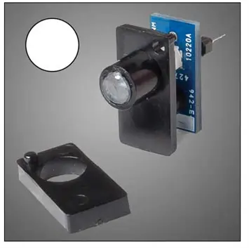 Walthers Single Color Led Fascia Indicator - Walthers Layout Control System -- White - (942-157) 1