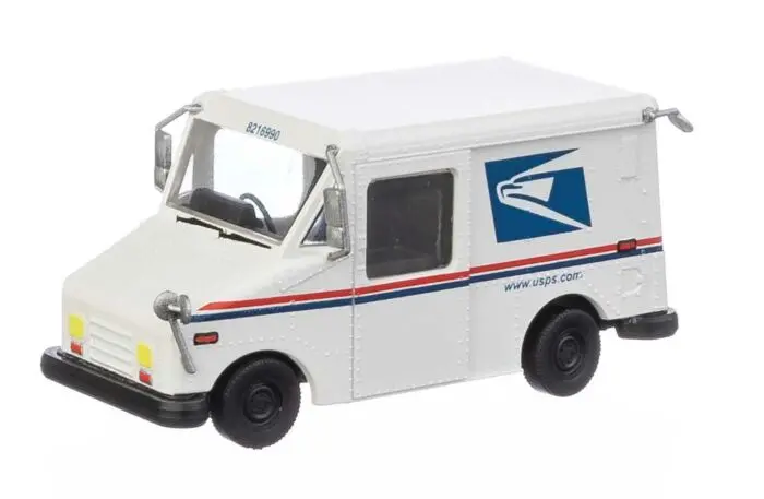 Walthers Long Life Vehicle (Llv) Mail Truck -- United States Postal Service(R) 1993-Present Scheme    (949-12253) 1