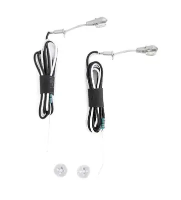 Walthers Led Wall-Mount Light 2-Pack -- Modern Short Arm Style  (949-4806) 1