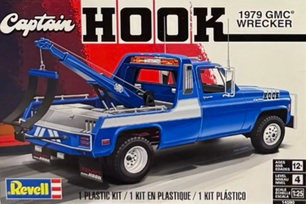 Revell Captain Hook 1979 Gmc Wrecker 1/25 Revell   (Rmx4590) 1