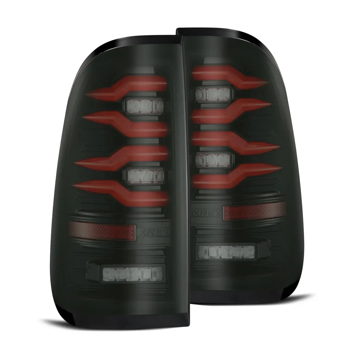 Alpha Rex Luxx-Series LED Tail Lights — Compatible with 1997–2003 Ford F-150 and 1999–2016 Ford Super Duty - Image 3