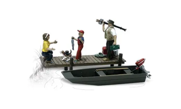 Woodland Scenics Family Fishing - N Scale  (Wooa2203) 1