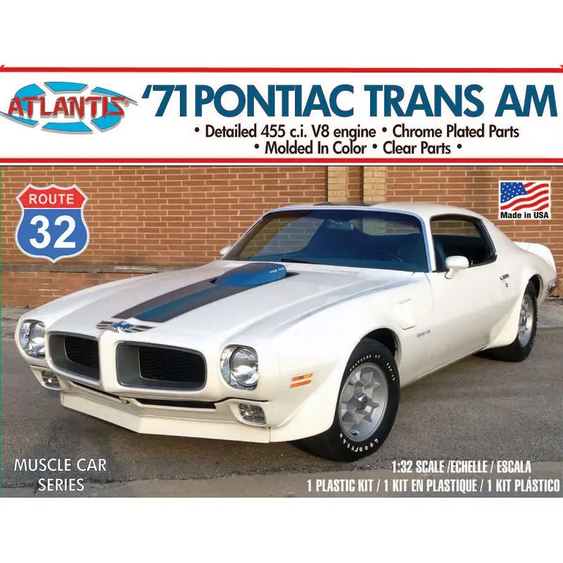Atlantis 1971 Pontiac Firebird Route 1/32 Item (Aanm2009*) 1