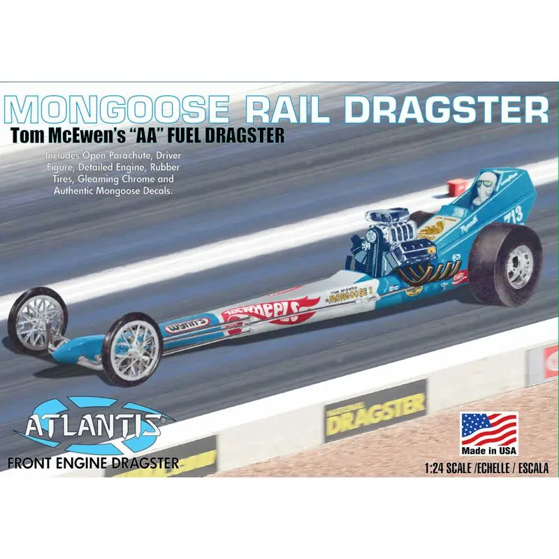 Altantis Tom Mcewen Mongoose Front Engine Rail Dragster  (Aanm5695) 1