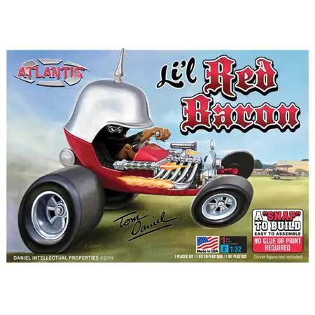 Atlantis Tom Daniel Lil Red Baron Show Rod Snap 1/32   (Aanm6650) 1