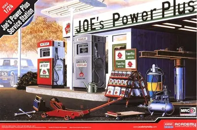 Academy 1/24 Joe's Power Plus Service Station   (Acy15122) 1