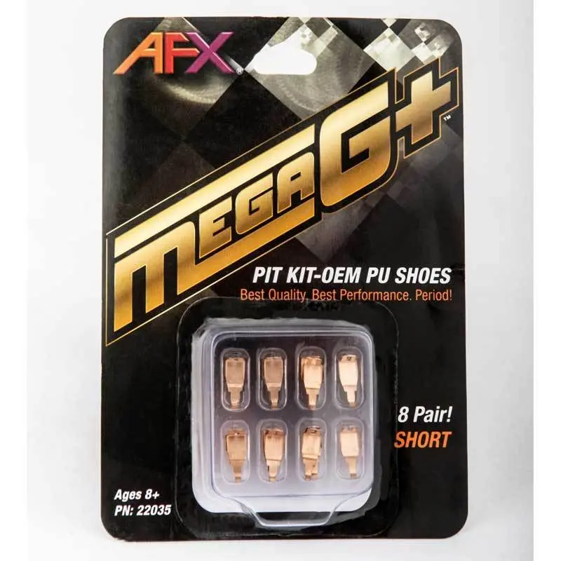 Afx Mega-G+ Slot Car Pit Kit Short Pick-Up Shoe Set  (Afx22035) 1