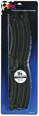 Afx Track, Banked Curve 9" R Set    (Afx70622) 1