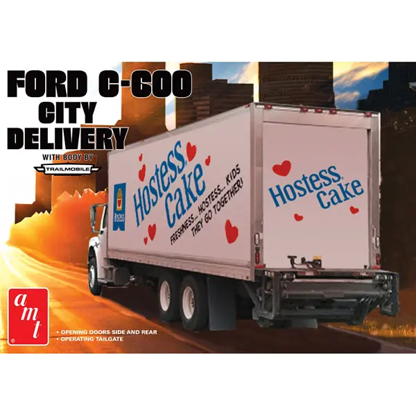 Amt Ford C600 Hostess City Delivery Truck, Amt 1/25 (Amt1139) 1