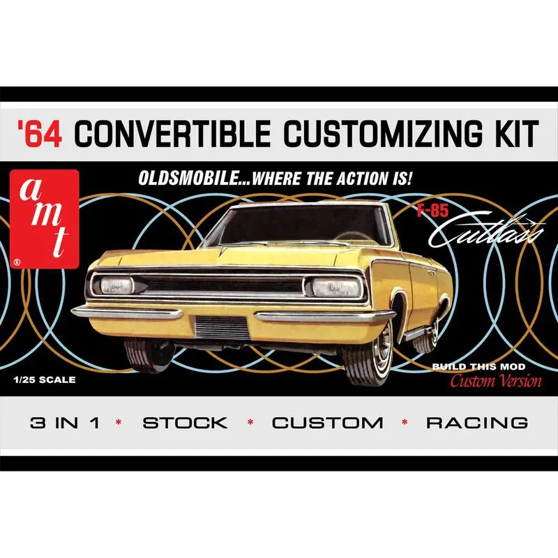 Amt 1/25 1964 Olds Cutlass F-85 Convertible  (Amt1200) 1