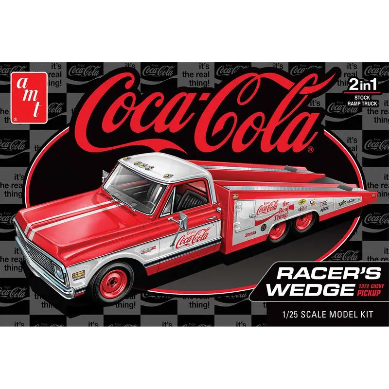 Amt 1/25 972 Chevy Racer's Wedge Pickup Coke Model Kit   (Amt1509) 1