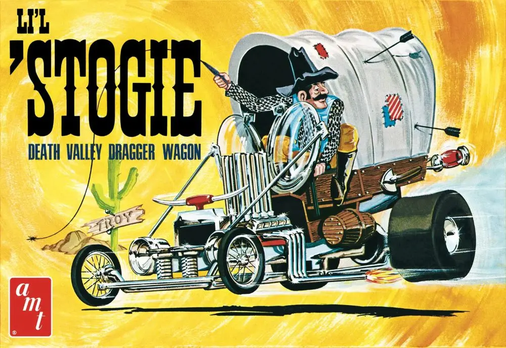 Amt 1/25 Li'l Stogie Wagon Show Rod   (Amt1555) 1