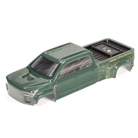 Big Rock Crew 4X4 Cab Clipless Painted Decaled Trimmed Body, Green   (Ara-1380) 1