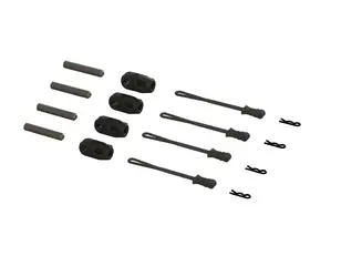 Arrma Brace Rod Ends W/Pins And Retainers (4Pcs)   (Ara320477) 1