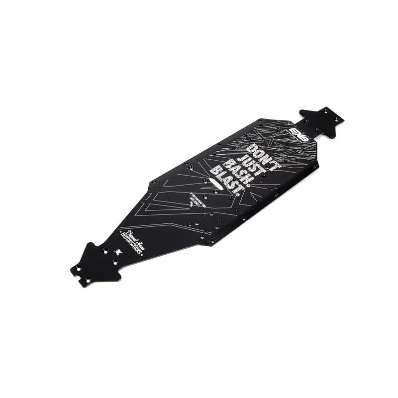 Aluminum Chassis Cnc 7075 T6 Lwb, Black: Exb 1