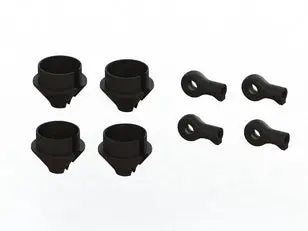 Arrma Hd Shock Rod End And Spring Cup Set (2 Pairs)  (Ara330608) 1