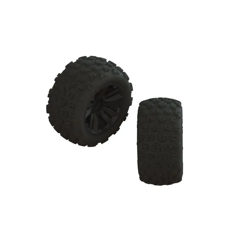 Arrma Dboots Copperhead2 Lp Tire Set Glued (1Pr)  (Ara550090) 1