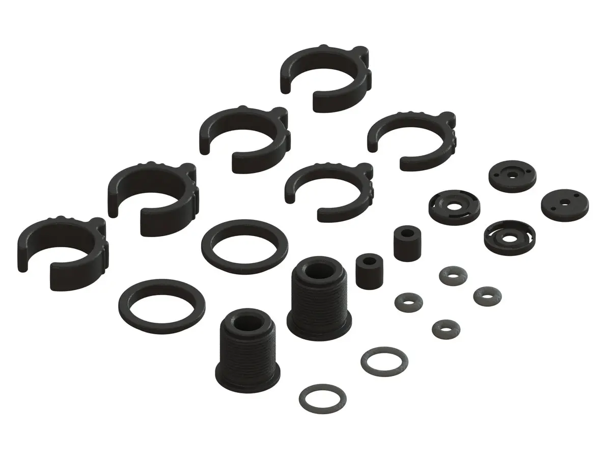 Arrma Composite Shock Parts And O Ring Set (2 Shocks) (Ara330451) 1