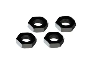 Arrma Aluminium Wheel Nut 17Mm (Black) (4Pcs) (Ar310449) 1