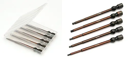 Associated Ft 1/4 In 5-Piece Power Tool Tips Set (Asc1674) 1