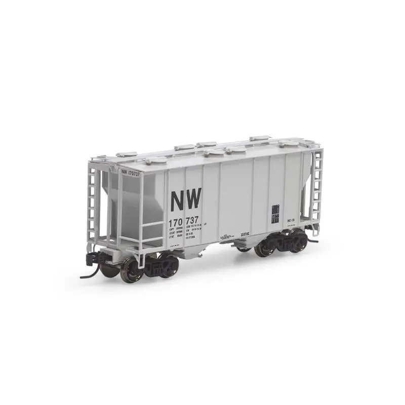 Athean N Ps-2 2600 Covered Hopper, N&W #170737 (Ath17055) 1