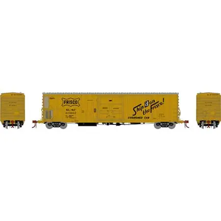 Athearn N Fge 57' Mechanical Reefer, Slsf #333007  (Ath24614) 1