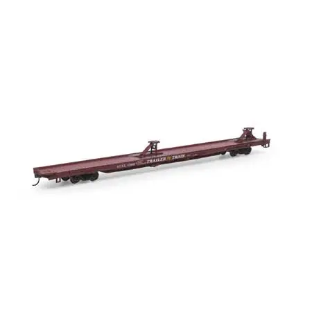 Athearn Ho Rtr 85' Tofc Flat, Tt/Sttx #473649 [Ath27664] 1