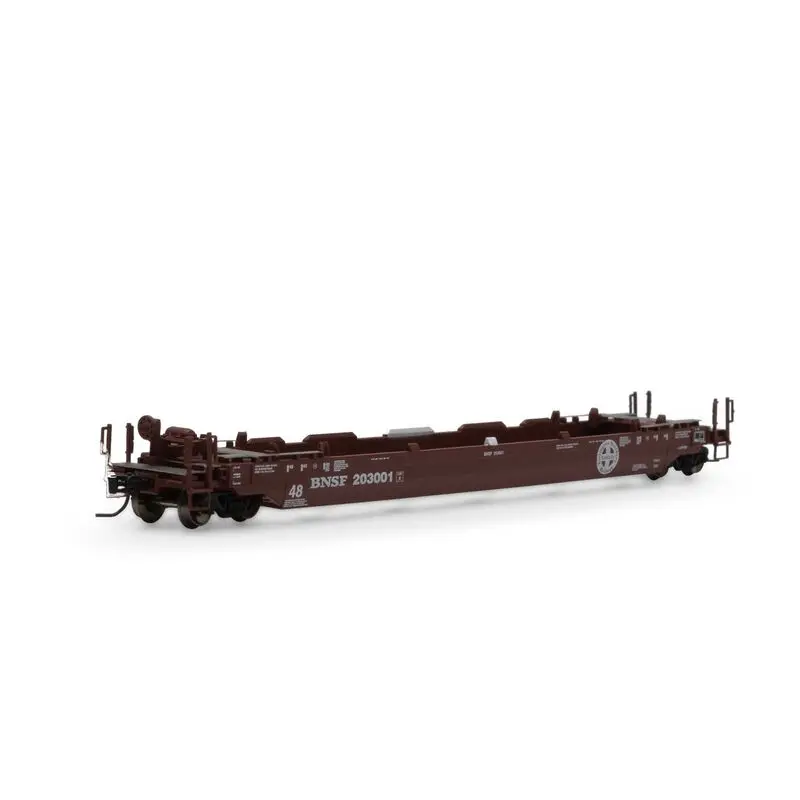 Athearn N 48' Husky Stack Well, Bnsf #203001 (Ath3282) 1