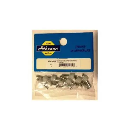 Athearn Ho Worm Gear W/Shaft, High Performance (12) [Ath40062] 1