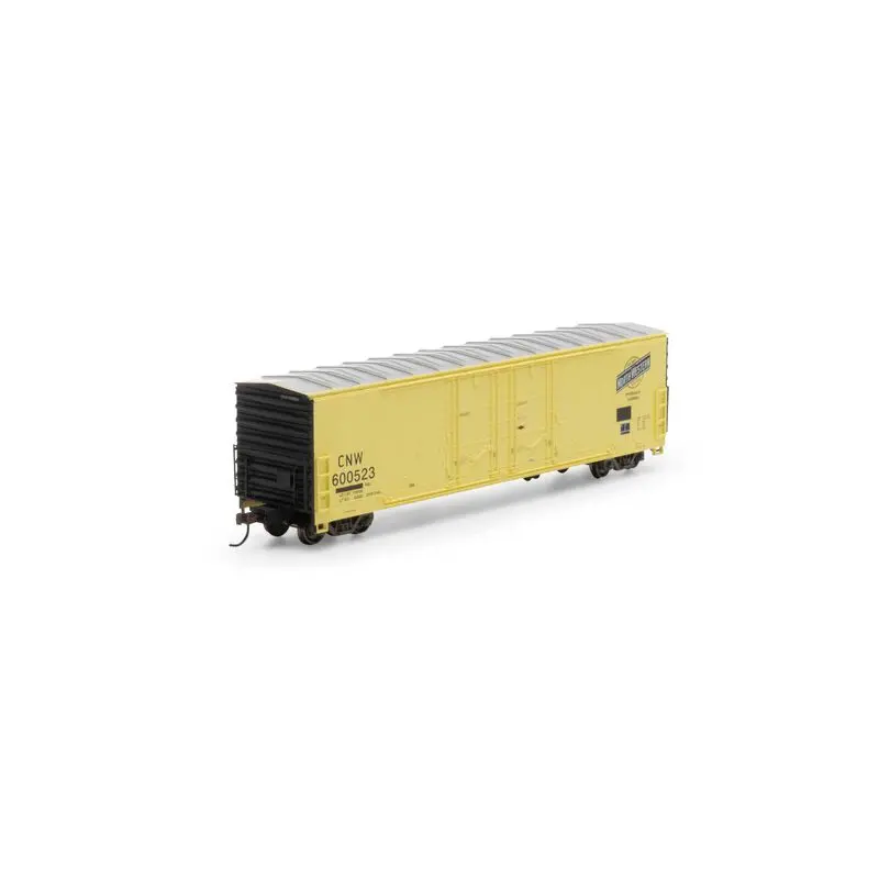 Athearn Ho Rtr 50' Evans Dd Plug Box, C&Nw #600523 (Ath67945) 1