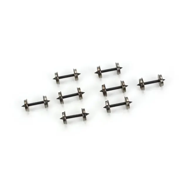Athearn  36" Metal Wheelsets - Short Axle (8) - Ho Scale   (Ath90504) 1