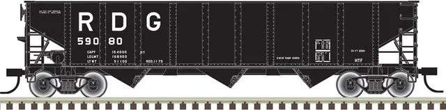 Atlas Ho, 70 Tn 9 Panel Hopper, Reading 59058 (Atl20006926) 1