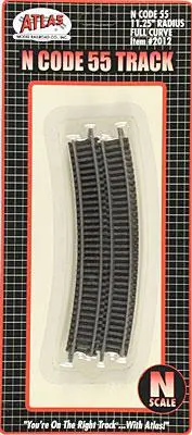 Atlas Code 55 11-1/4 Radius Full Curve (Atl2012) 1