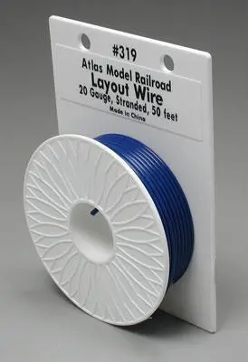 Atlas Layout Wire #20 Blue 50' (Atl319) 1