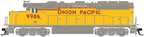 Union Pacific 1540 (Yellow, Gray, Red, Yellow Sill) 1
