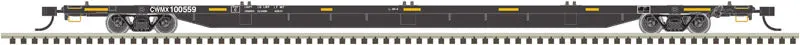 Atlas N Trainmen 85' Trash Flat Envirosolutions #100534 (Atl50003484) 1